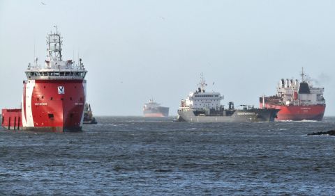 Pieren IJmuiden 11-01-23 in IJmuiden, 11 jan 2023