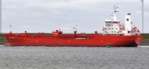 STEN NEPTUN in IJmuiden, 13 jan 2023