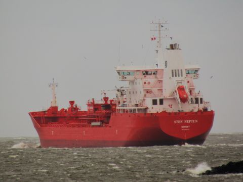 STEN NEPTUN in IJmuiden, 13 jan 2023