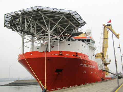 NORMAND MERMAID in IJmuiden, 25 jan 2023