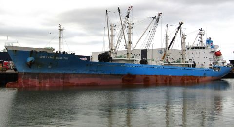 BOYANG BERING in IJmuiden, 27 jan 2023