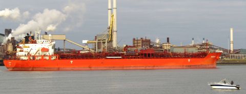 SAGAMI in IJmuiden, 28 jan 2023