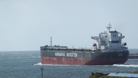 KYZIKOS in IJmuiden, 28 mei 2015