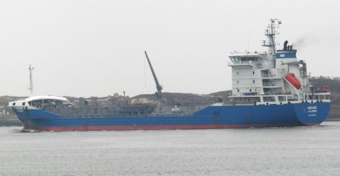 NORDIC (tanker) in IJmuiden, 21 feb 2023