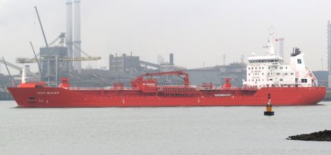 Sten Skagen in IJmuiden, 21 feb 2023