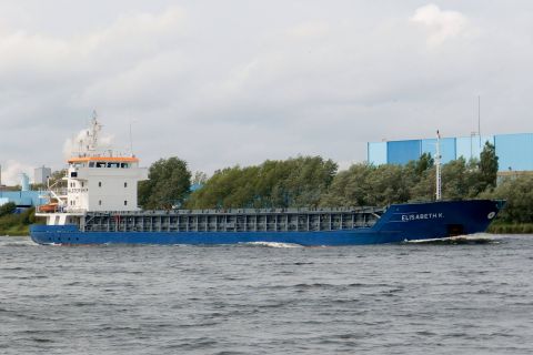 ELISABETH K. in IJmuiden, 29 mei 2015