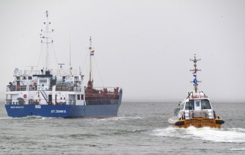 RIG in IJmuiden, 27 mrt 2023