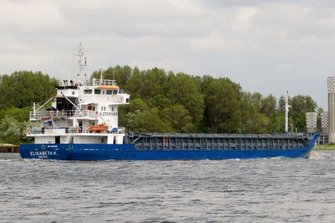 ELISABETH K. in IJmuiden, 29 mei 2015