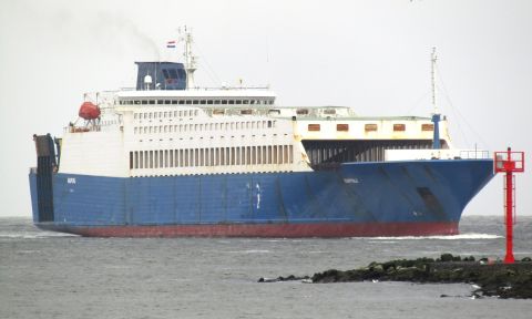 NAPOLI in IJmuiden, 7 apr 2023