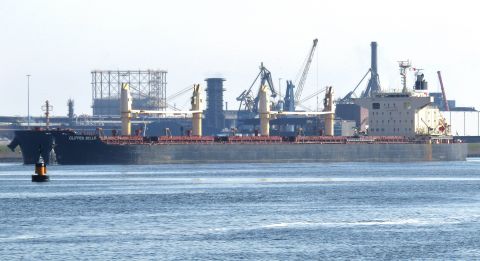 CLIPPER BELLE in IJmuiden, 8 apr 2023