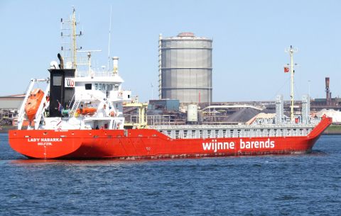 LADY HABARKA in IJmuiden, 29 apr 2023