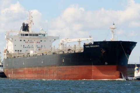 KING GREGORY in IJmuiden, 30 mei 2015