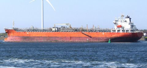 BOW CAROLINE in IJmuiden, 13 mei 2023