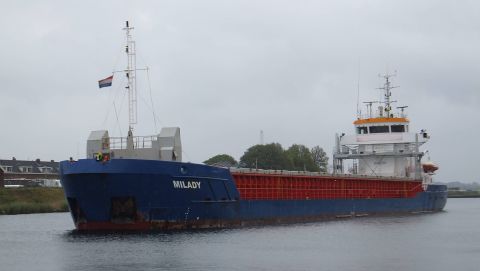 MILADY in IJmuiden, 31 mei 2015
