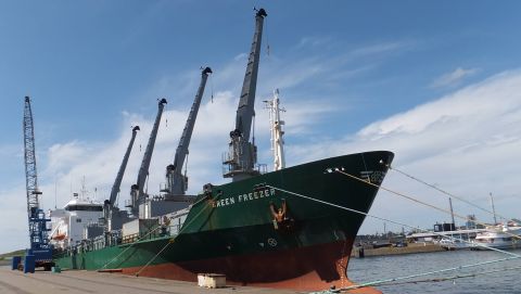 Green Freezer in IJmuiden, 1 jun 2015