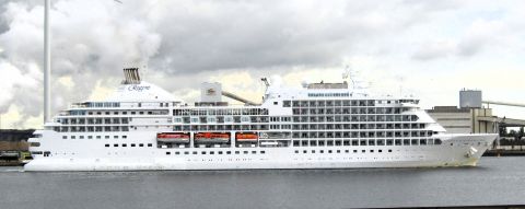 SEVEN SEAS NAVIGATOR in IJmuiden, 27 aug 2023