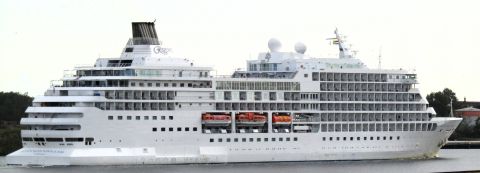 SEVEN SEAS NAVIGATOR in IJmuiden, 27 aug 2023