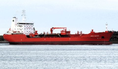 STEN TRITON in IJmuiden, 25 sep 2023