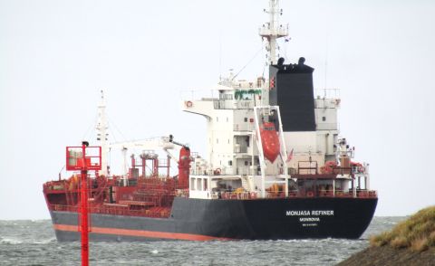 MONJASA REFINER in IJmuiden, 4 okt 2023