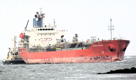 CHEM STREAM in IJmuiden, 9 okt 2023