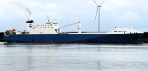 NEW AMSTERDAM in IJmuiden, 16 okt 2023