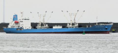 BOYANG BERING in IJmuiden, 24 okt 2023