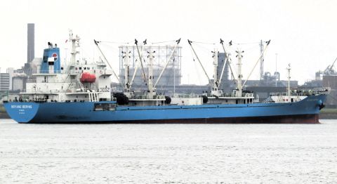 BOYANG BERING in IJmuiden, 24 okt 2023
