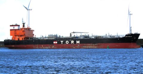 TORM TROILUS in IJmuiden, 7 nov 2023
