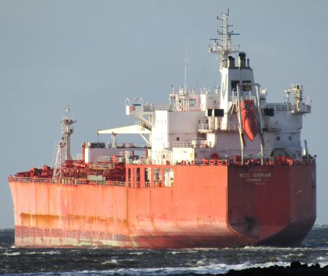 NCC QAMAR in IJmuiden, 15 nov 2023