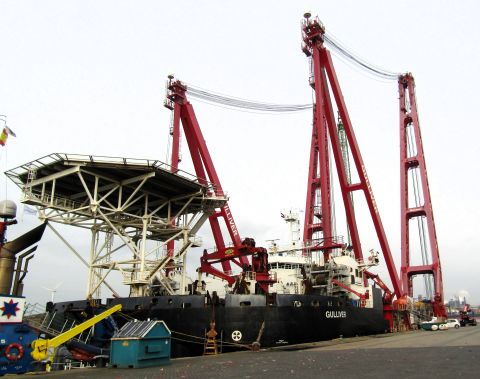 GULLIVER in IJmuiden, 22 nov 2023