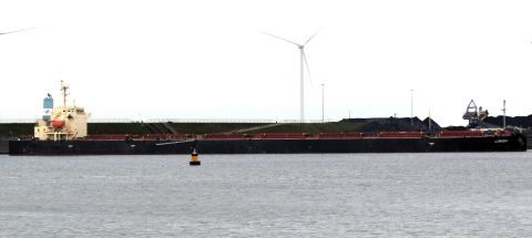 LORIENT in IJmuiden, 4 dec 2023