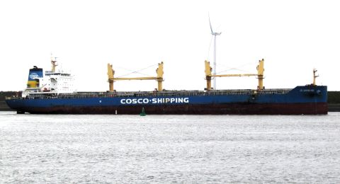 DE SHENG HAI in IJmuiden, 16 dec 2023