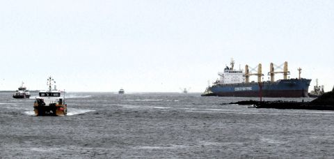 Pieren IJmuiden 16-12-23 in IJmuiden, 16 dec 2023