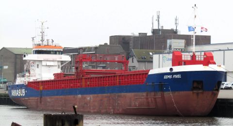 EEMS FIVEL in IJmuiden, 18 dec 2023