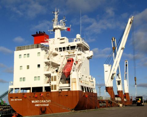 MUNTGRACHT in IJmuiden, 7 jan 2024