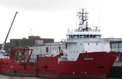 SCOTIA in IJmuiden, 12 jan 2024