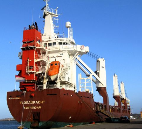 FLORAGRACHT in IJmuiden, 24 jan 2024