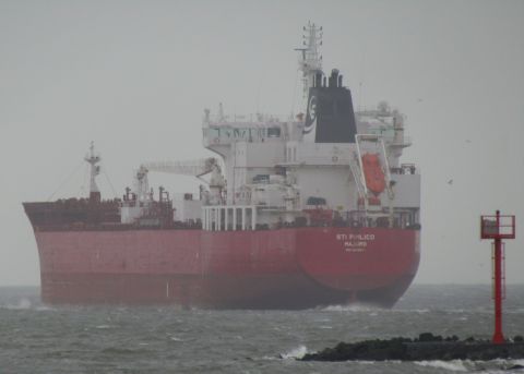 Sti Pimlico in IJmuiden, 5 feb 2024
