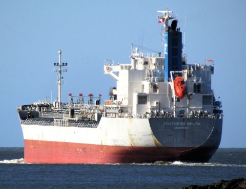 SOUTHERN SHARK in IJmuiden, 2 mrt 2024