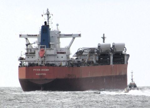 PYXIS OCEAN in IJmuiden, 16 mrt 2024