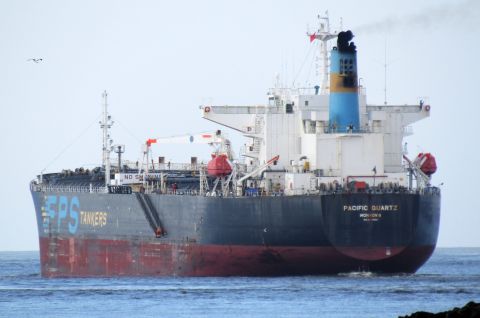 PACIFIC QUARTZ in IJmuiden, 25 mrt 2024
