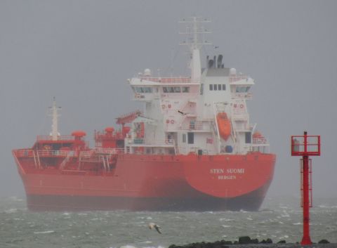 Sten Suomi in IJmuiden, 15 apr 2024