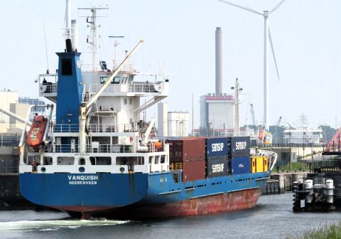 VANQUISH in IJmuiden, 21 mei 2024