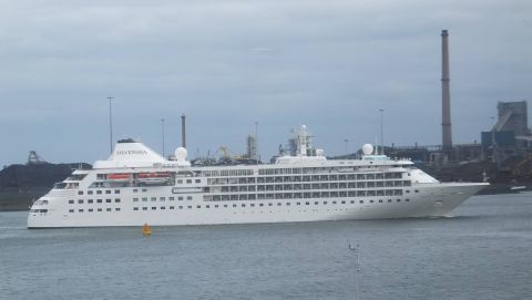 SILVER CLOUD in IJmuiden, 9 jun 2015