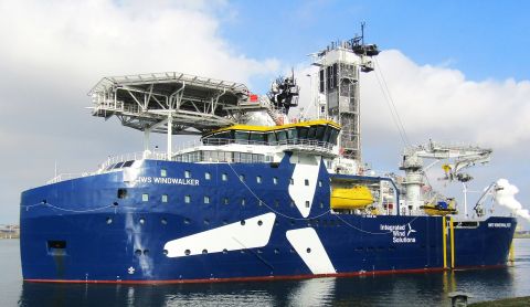 IWS WINDWALKER in IJmuiden, 18 okt 2024