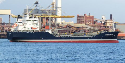 WISBY ARGAN in IJmuiden, 1 nov 2024