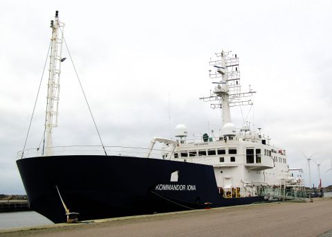 KOMMANDOR IONA in IJmuiden, 16 nov 2024