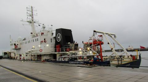 KOMMANDOR IONA in IJmuiden, 7 dec 2024
