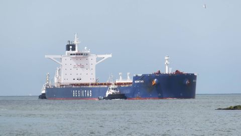 BESIKTAS in IJmuiden, 10 jun 2015