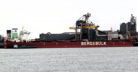 BERGE NIMBA in IJmuiden, 16 dec 2024